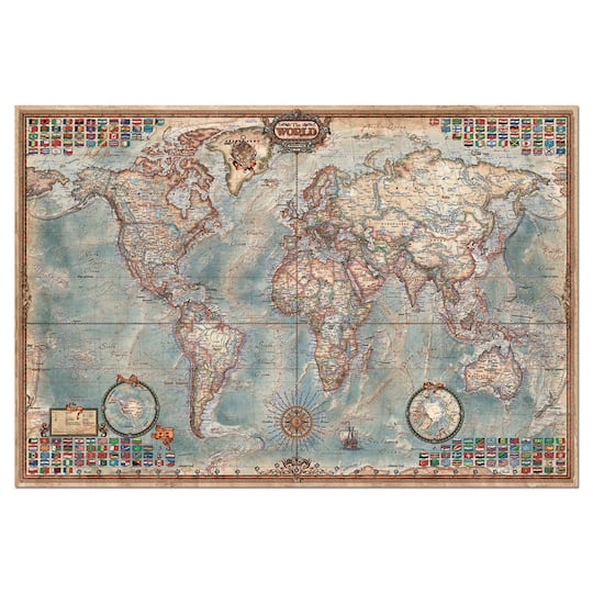 The World 4,000 Piece Jigsaw Puzzle